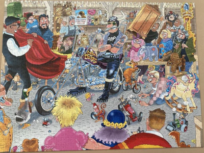 Jigsaw puzzle pieces showcasing the meditative joy of puzzling